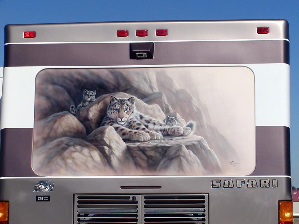 Leopard Mural