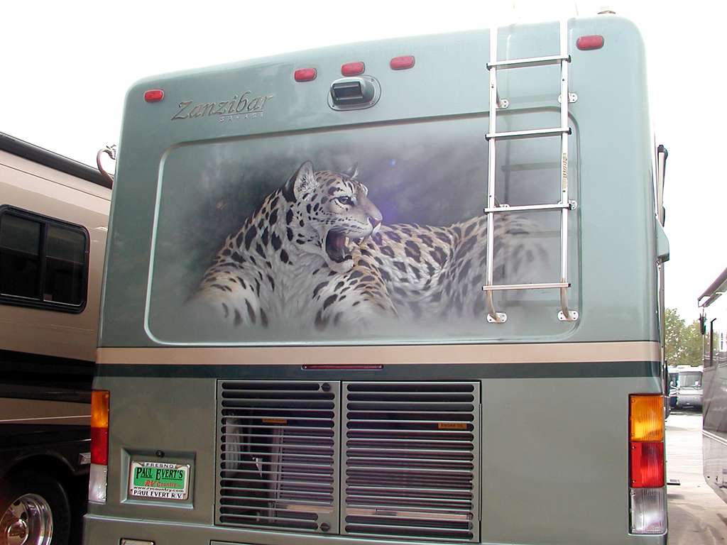 Leopard Mural