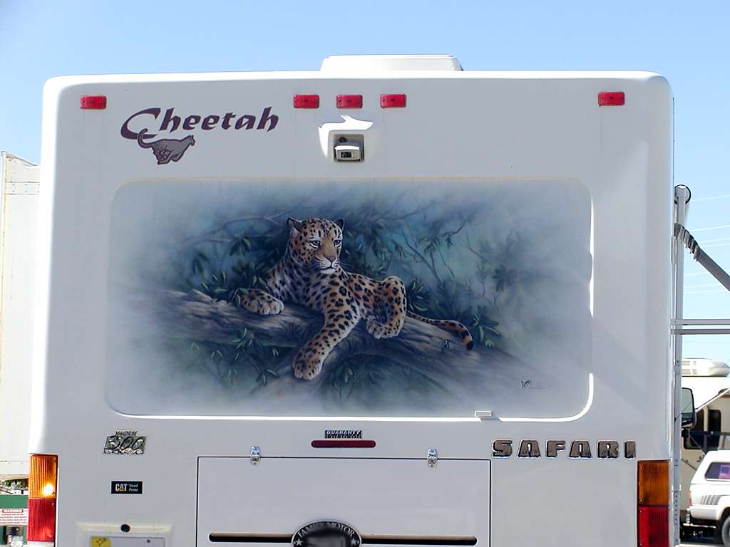 Leopard Mural