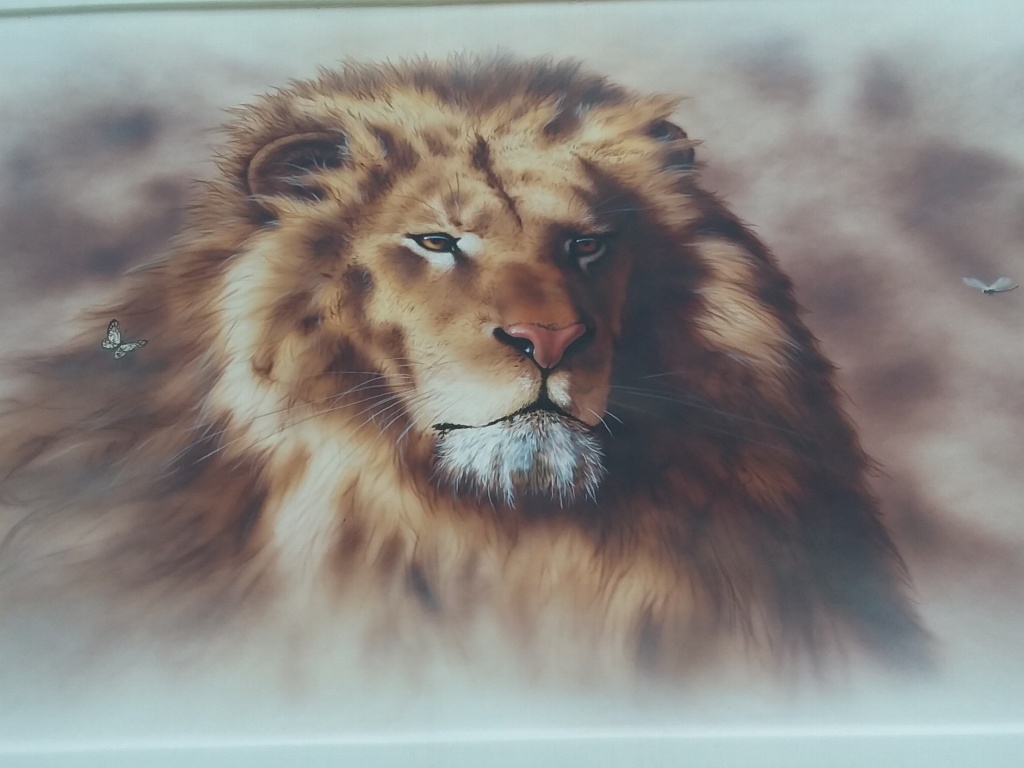 Lion Mural