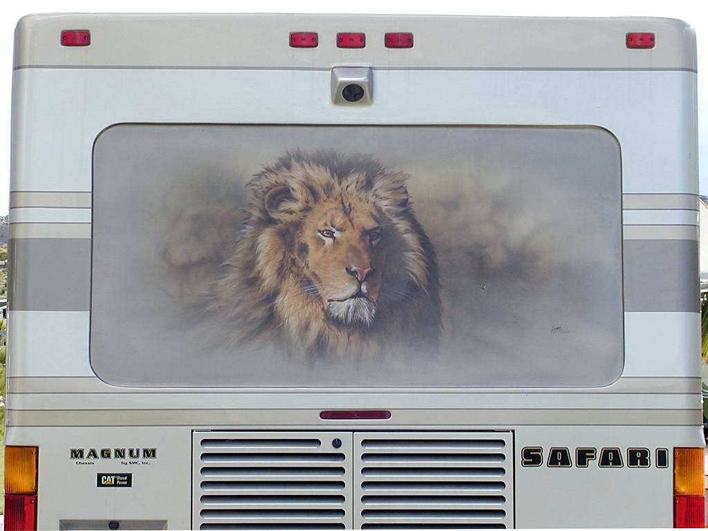 Lion Mural