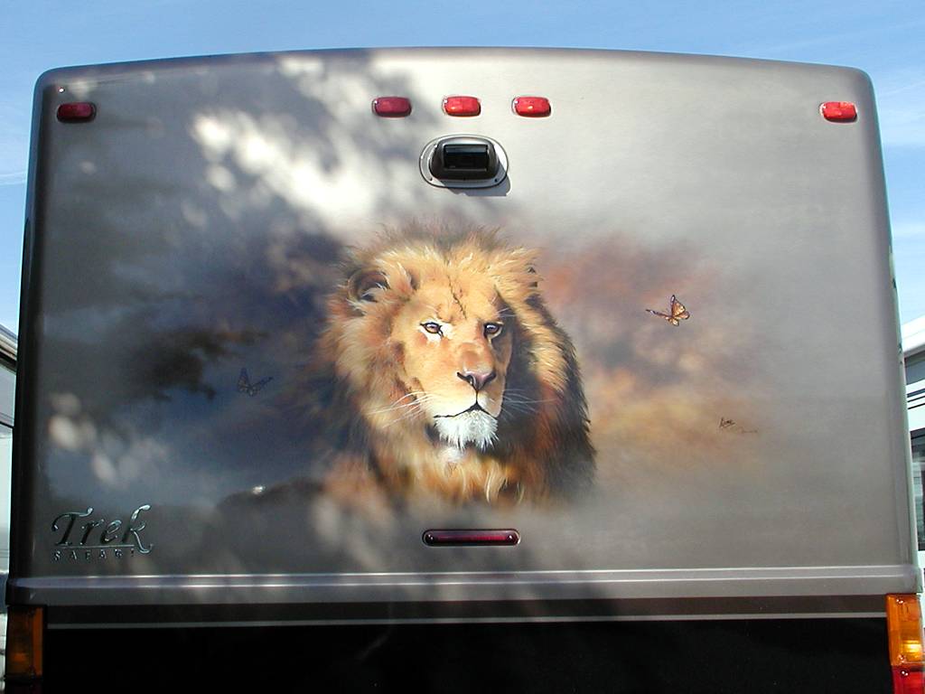 Lion Mural
