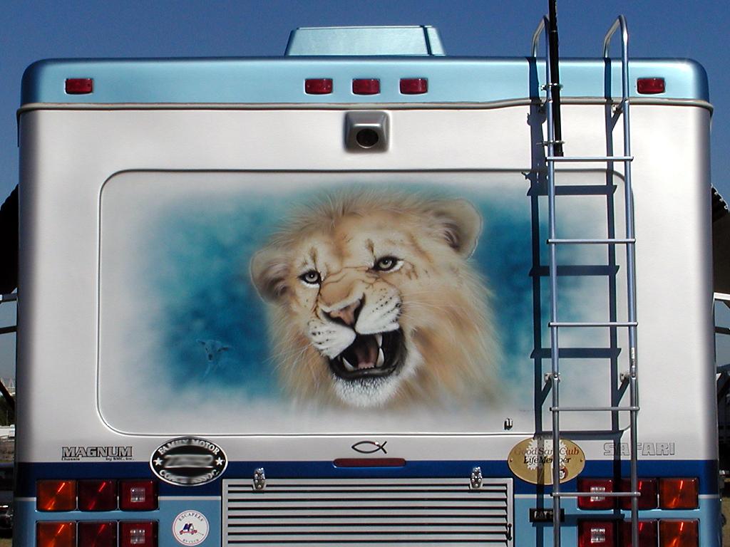 Lion Mural