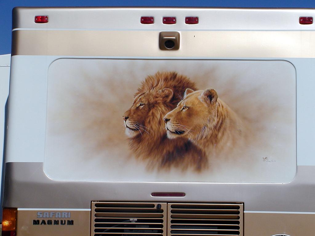 Lion Mural