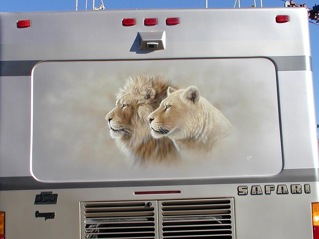 Lion Mural