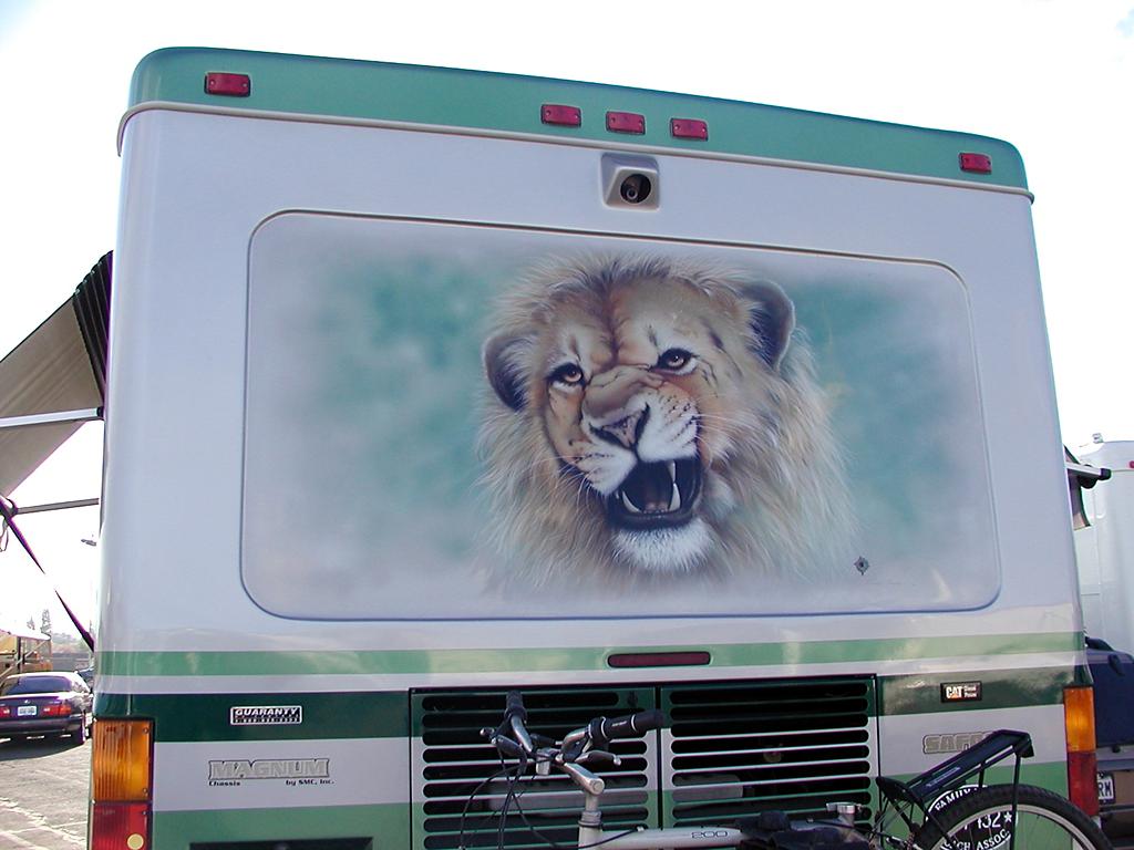 Lion Mural