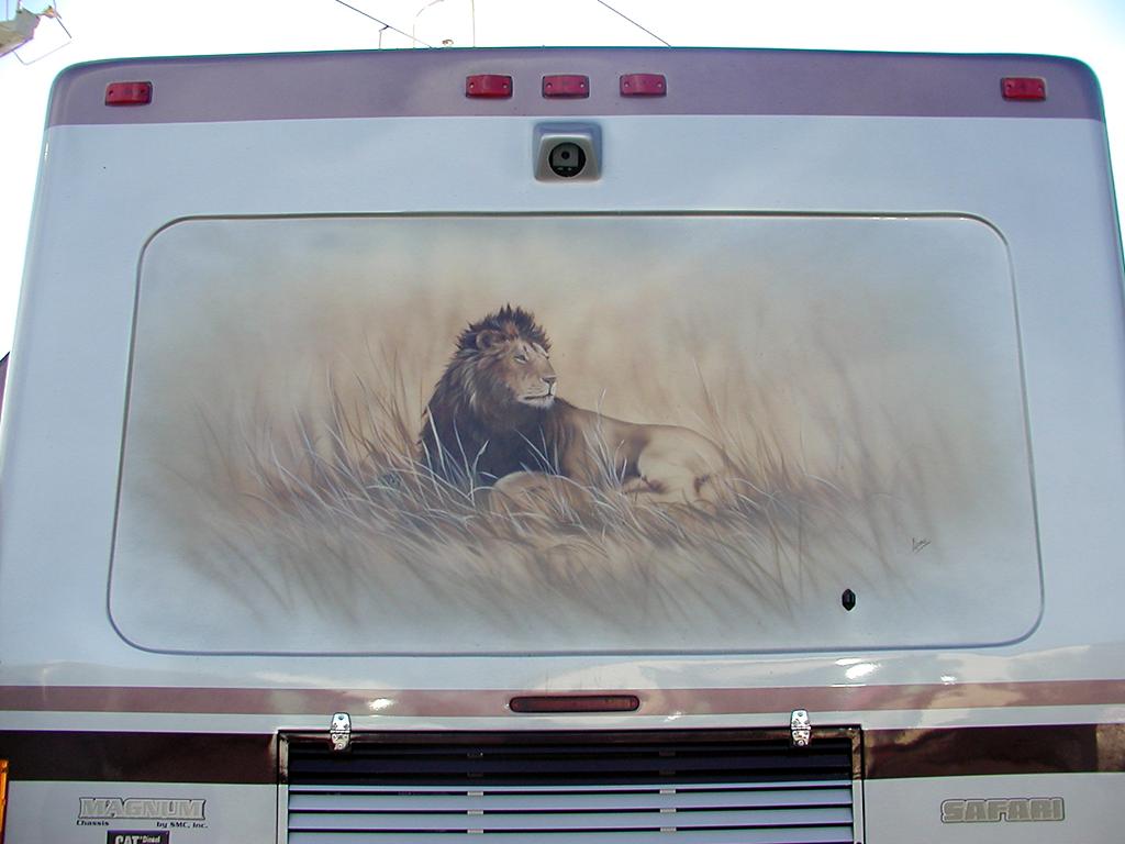 Lion Mural