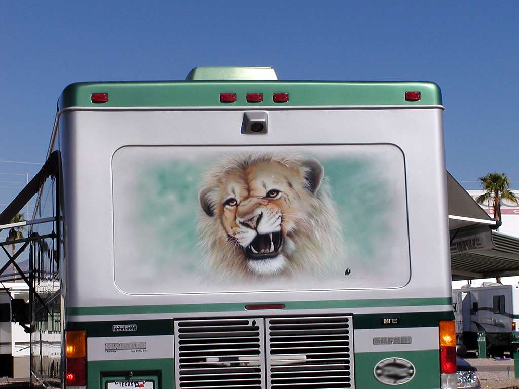 Lion Mural