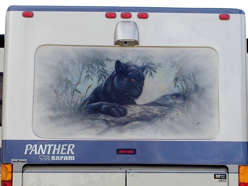 Panther Mural