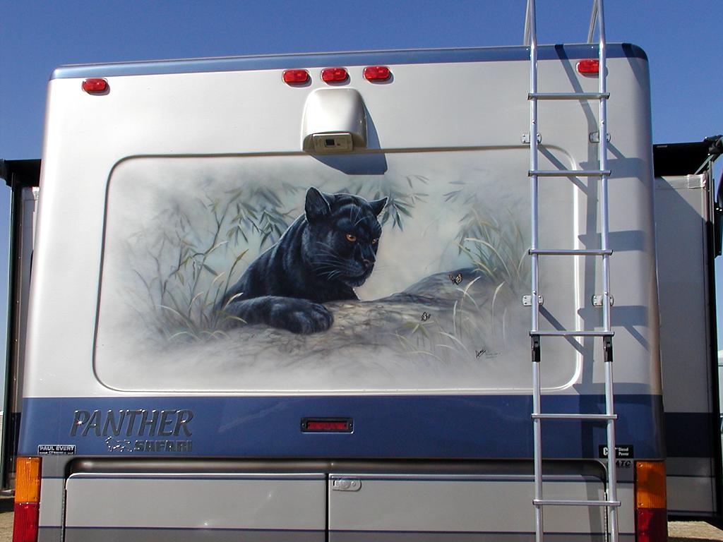 Panther Mural