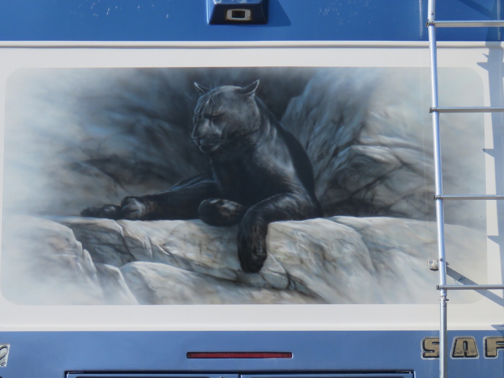 Panther Mural