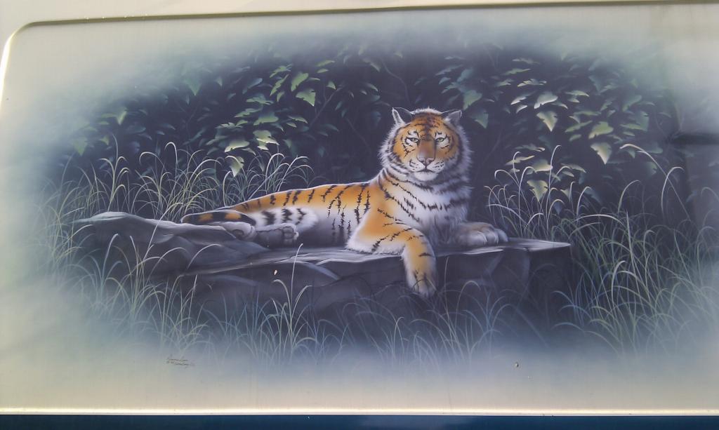 Tiger Mural