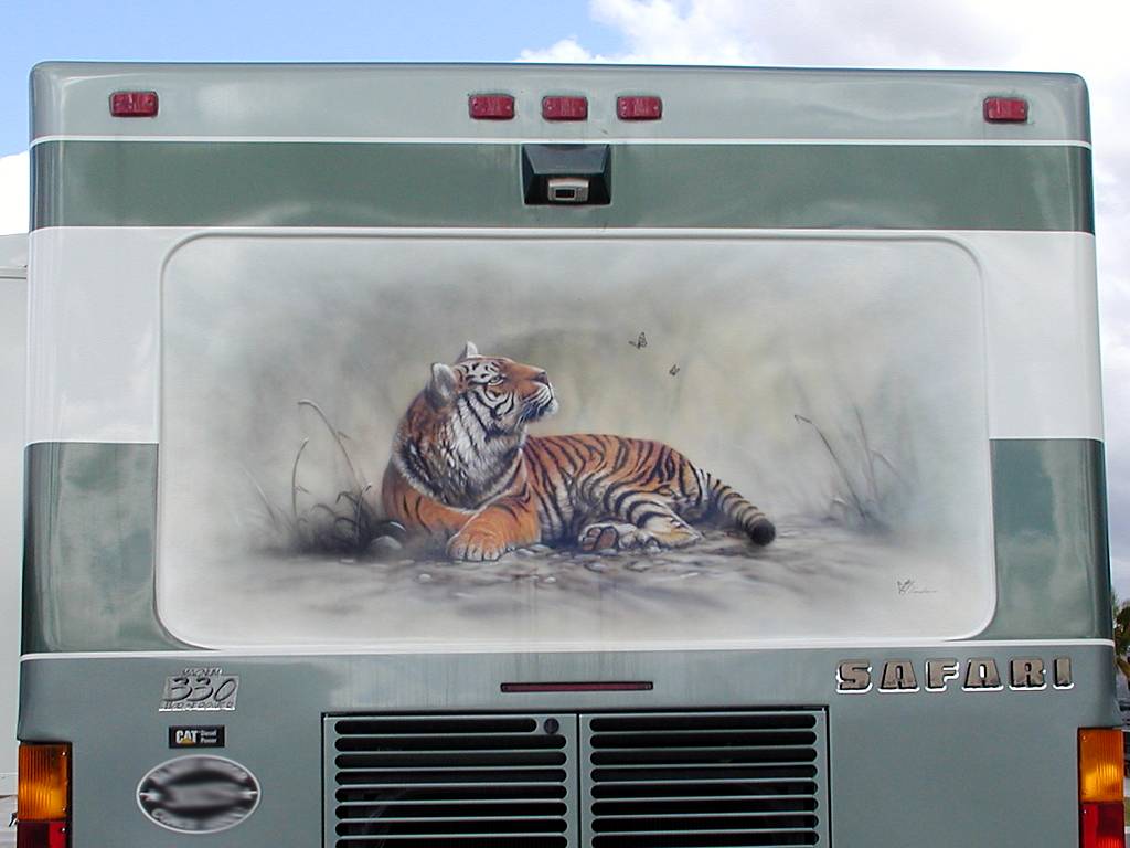 Tiger Mural