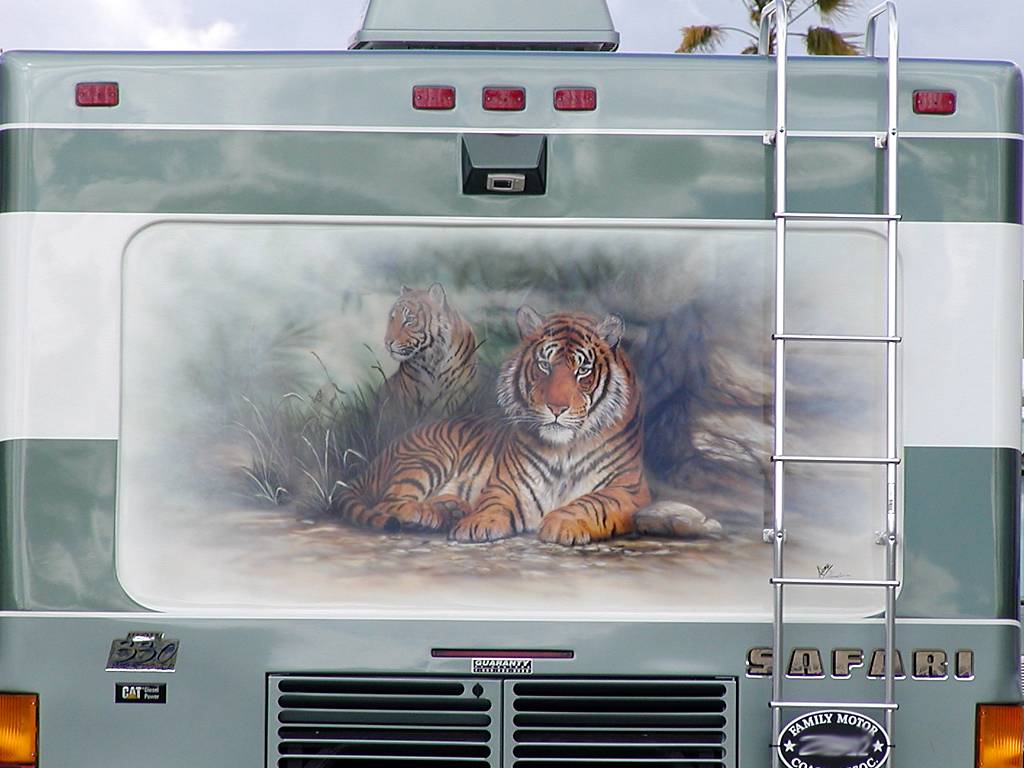 Tiger Mural