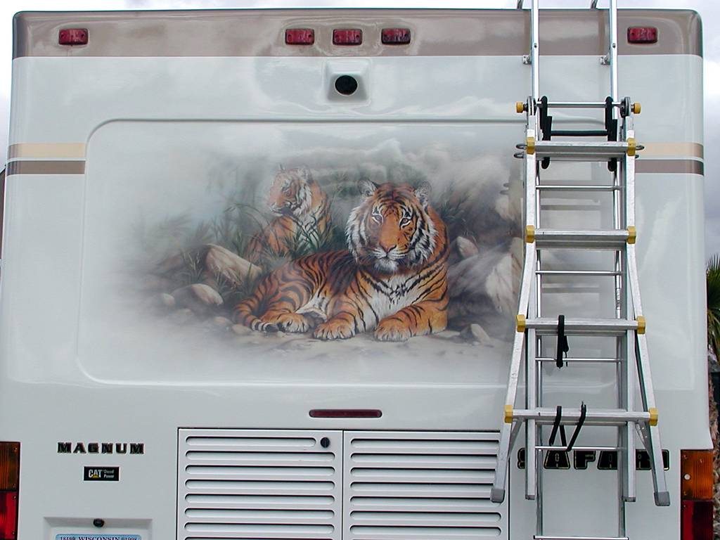 Tiger Mural