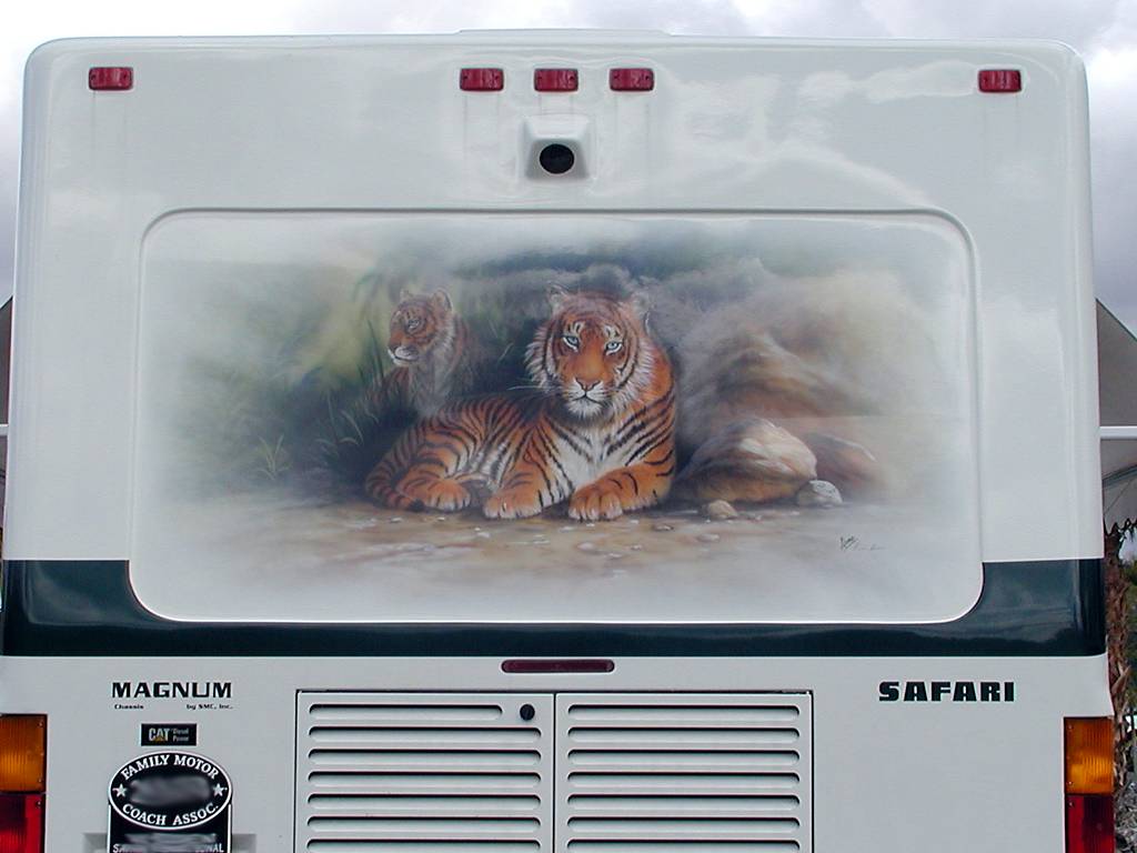 Tiger Mural