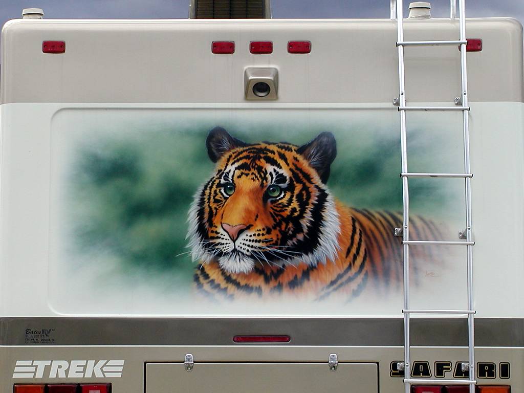 Tiger Mural