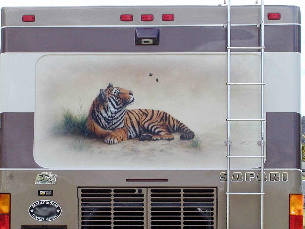 Tiger Mural