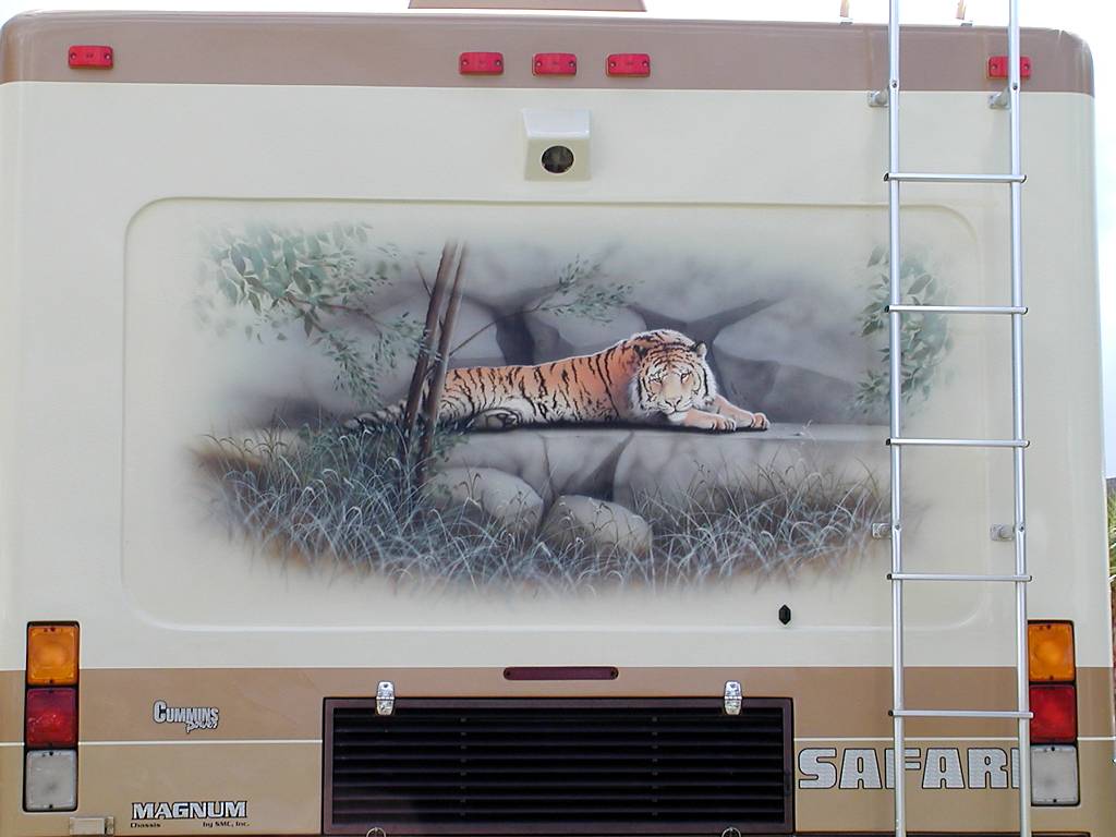 Tiger Mural