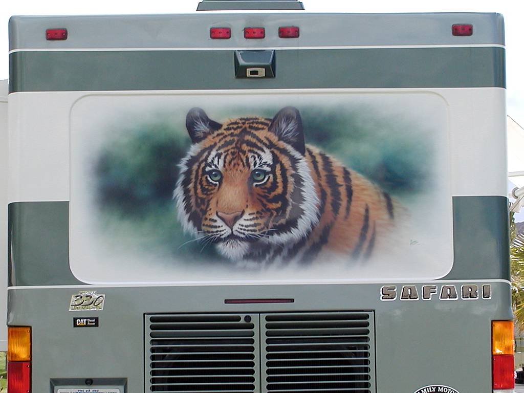 Tiger Mural