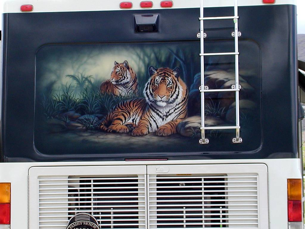 Tiger Mural