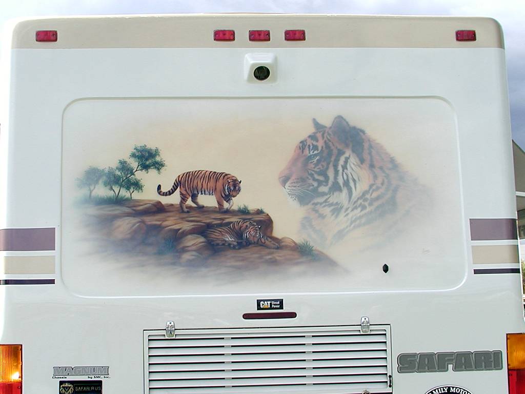 Tiger Mural