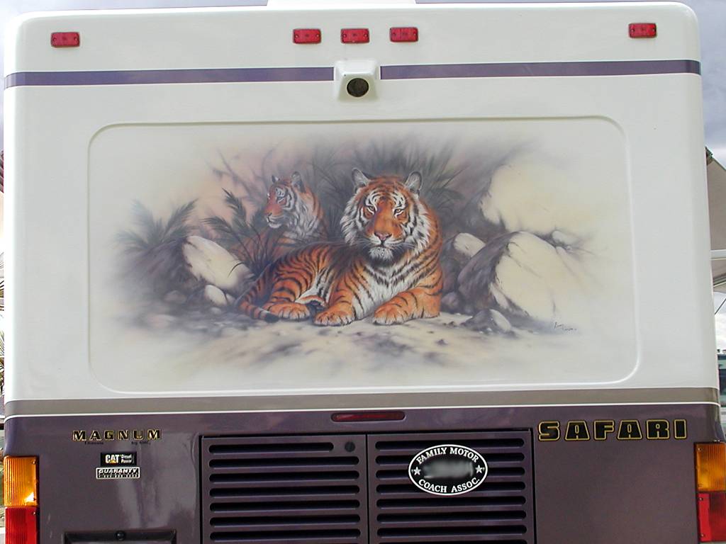 Tiger Mural