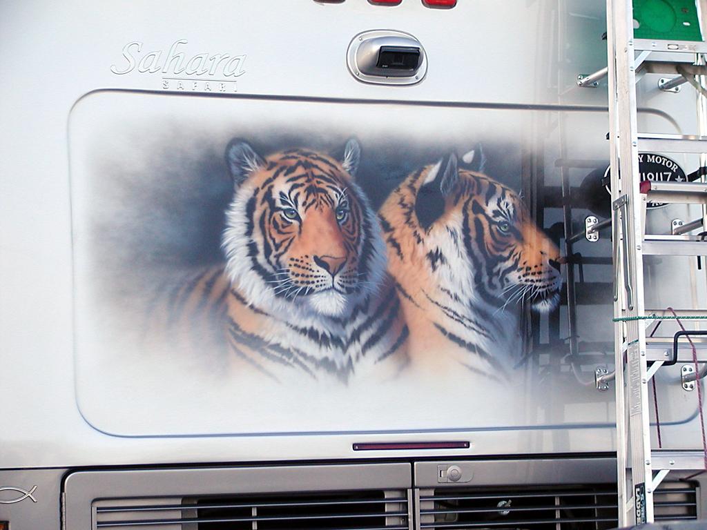 Tiger Mural