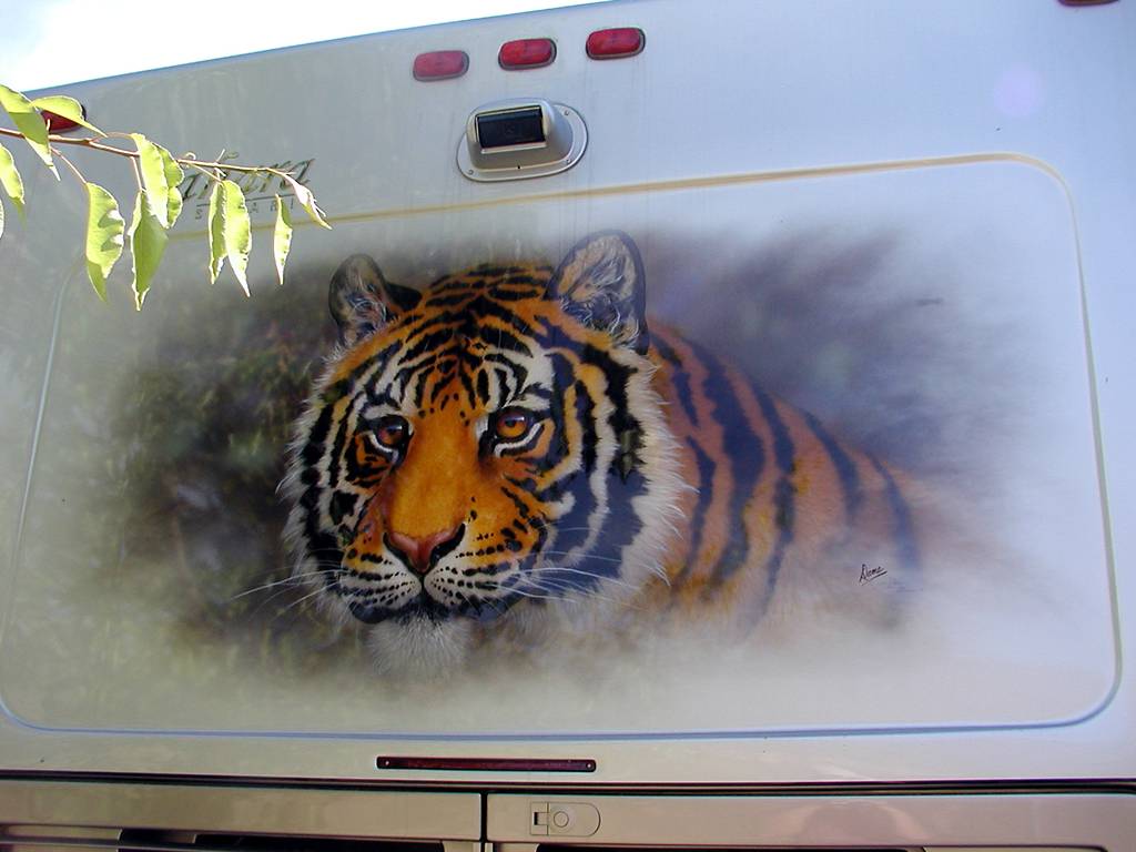 Tiger Mural