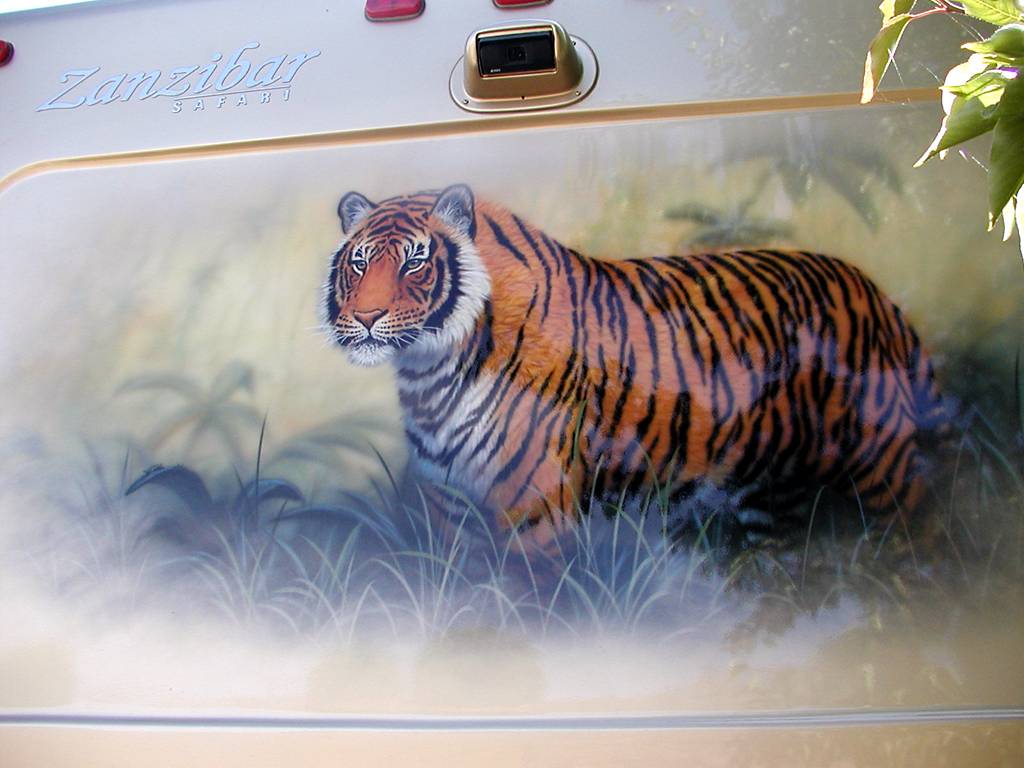 Tiger Mural