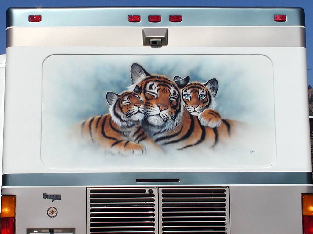 Tiger Mural