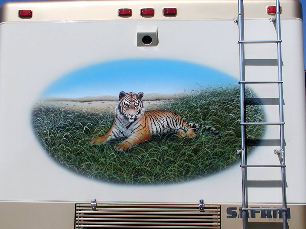 Tiger Mural