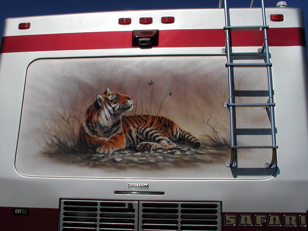 Tiger Mural