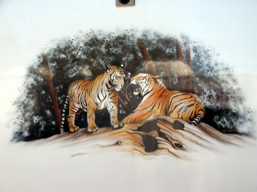 Tiger Mural