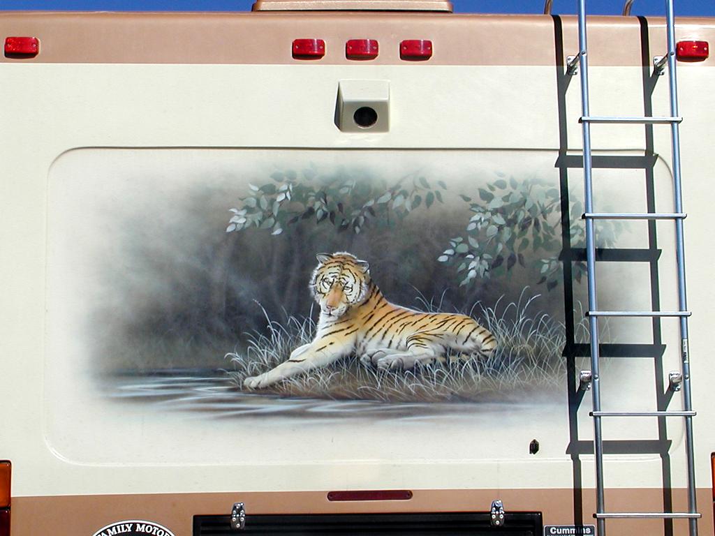 Tiger Mural