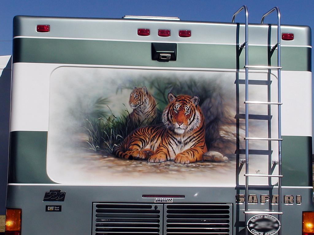 Tiger Mural