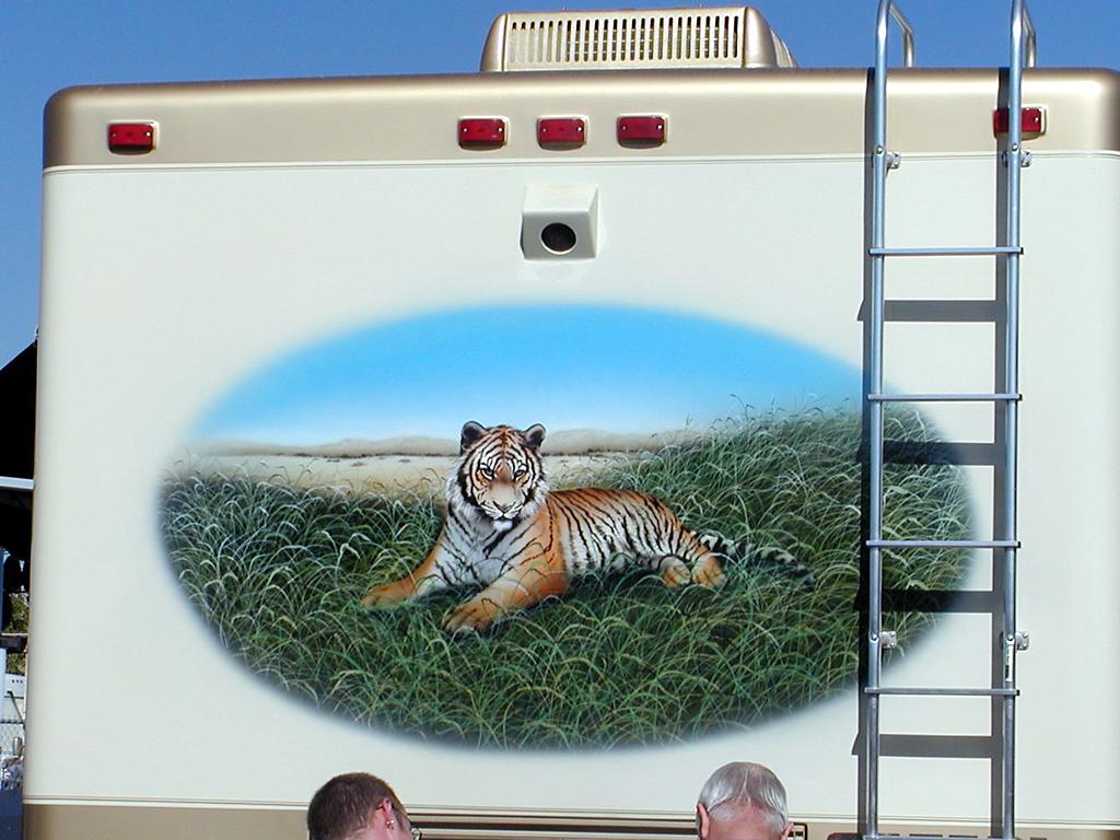 Tiger Mural