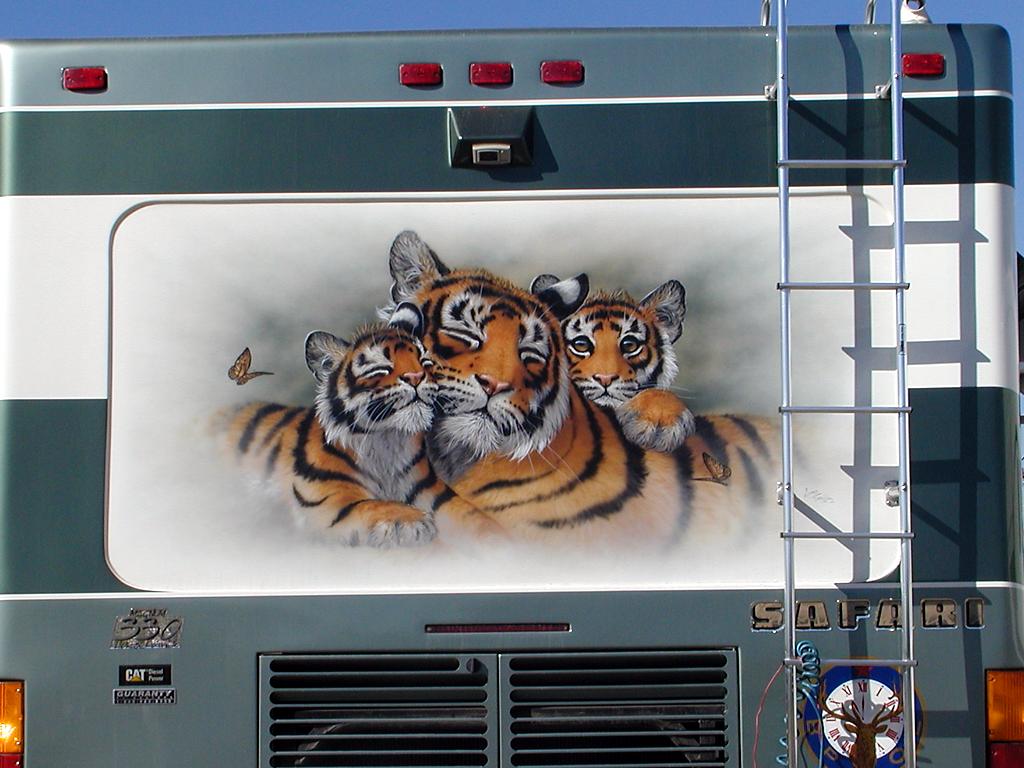 Tiger Mural