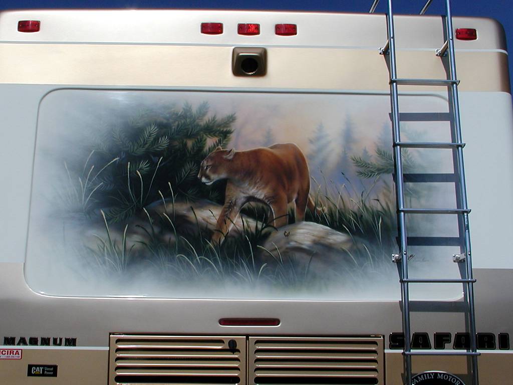cougar Mural