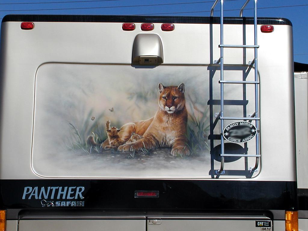 cougar Mural