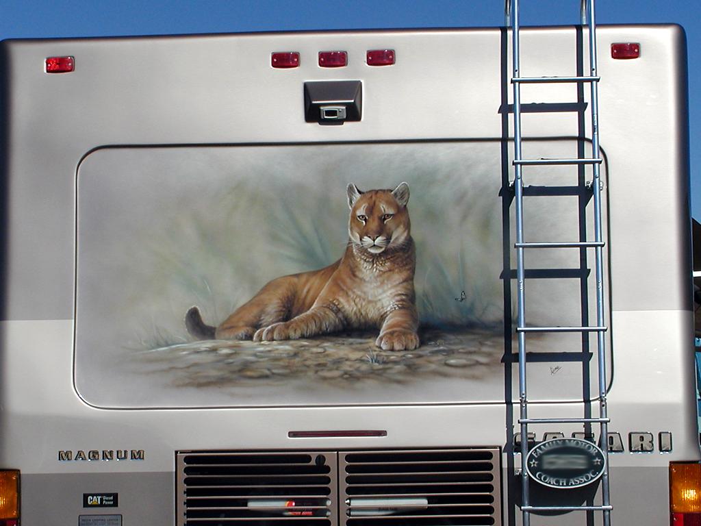 cougar Mural