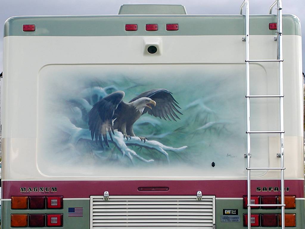 eagle Mural