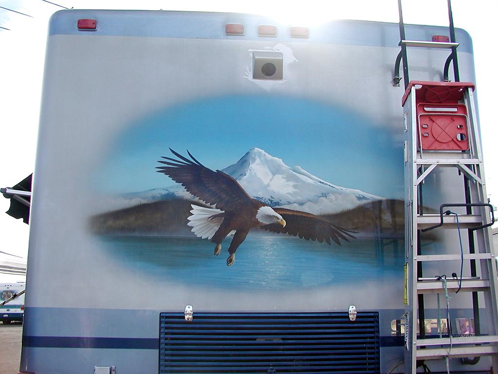 eagle Mural