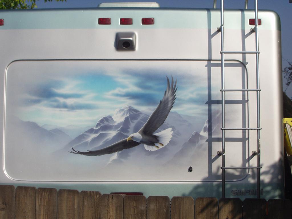 eagle Mural