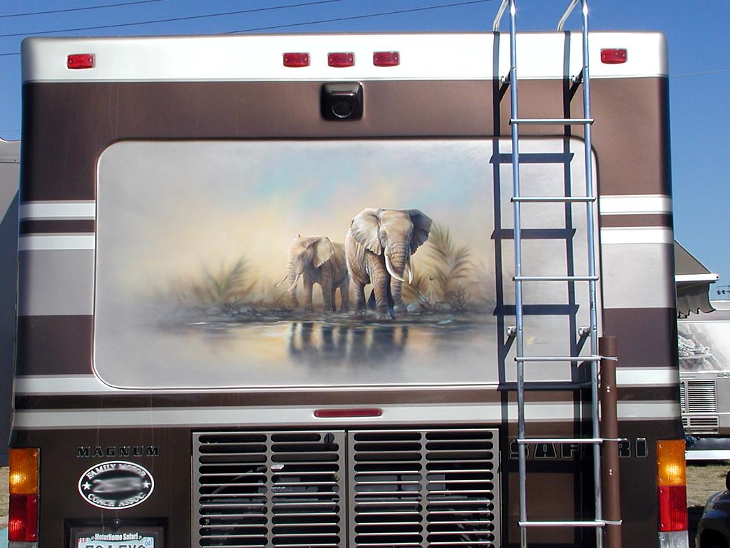 elephant Mural