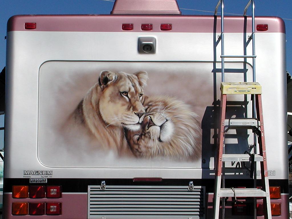 lion Mural