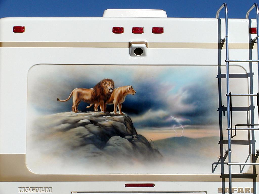 lion Mural