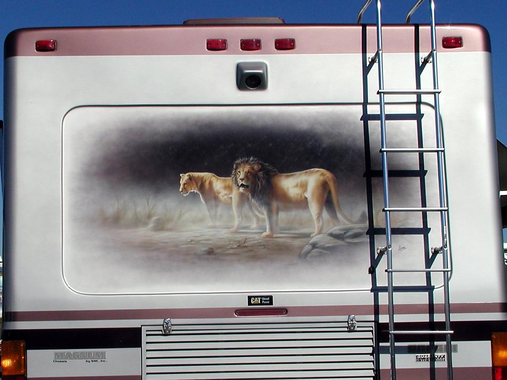 lion Mural