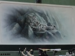 Leopard Mural