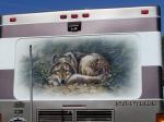 Wolf Mural